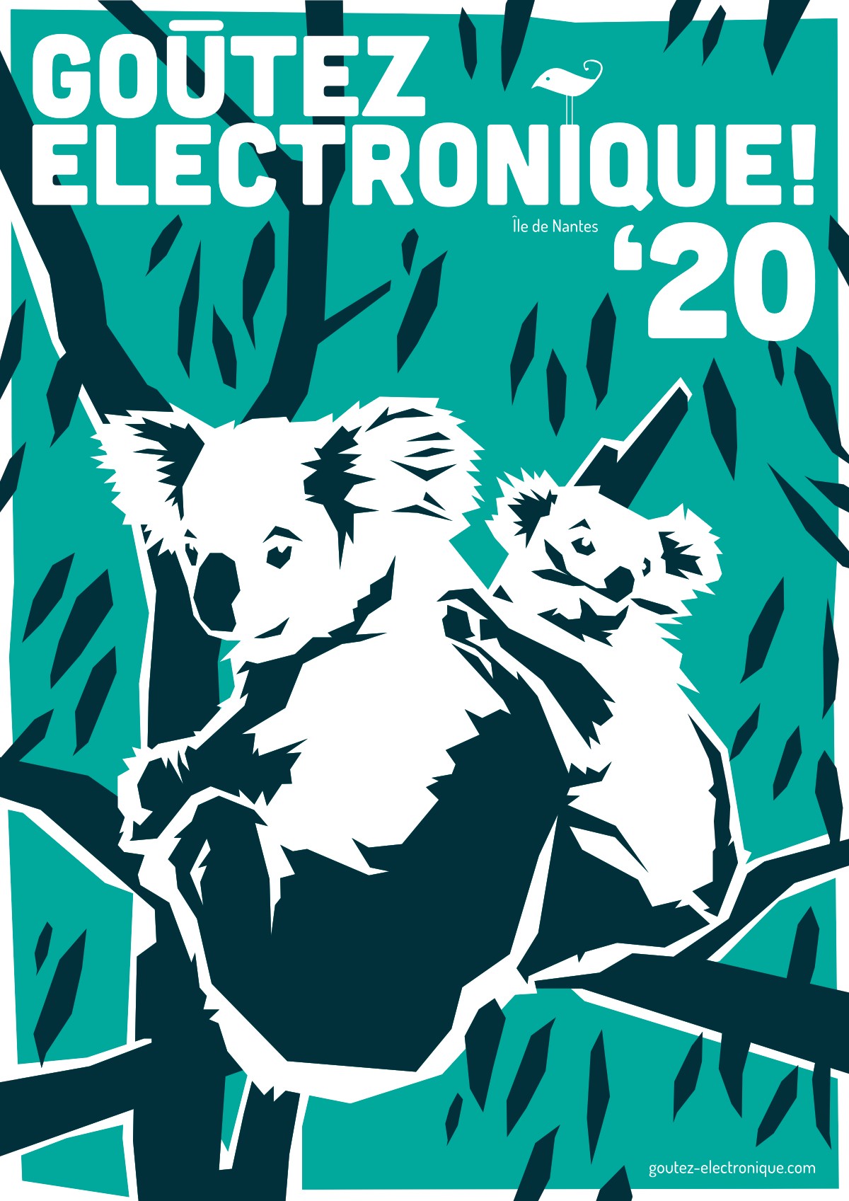 Affiche Goûtez Électronique 2020